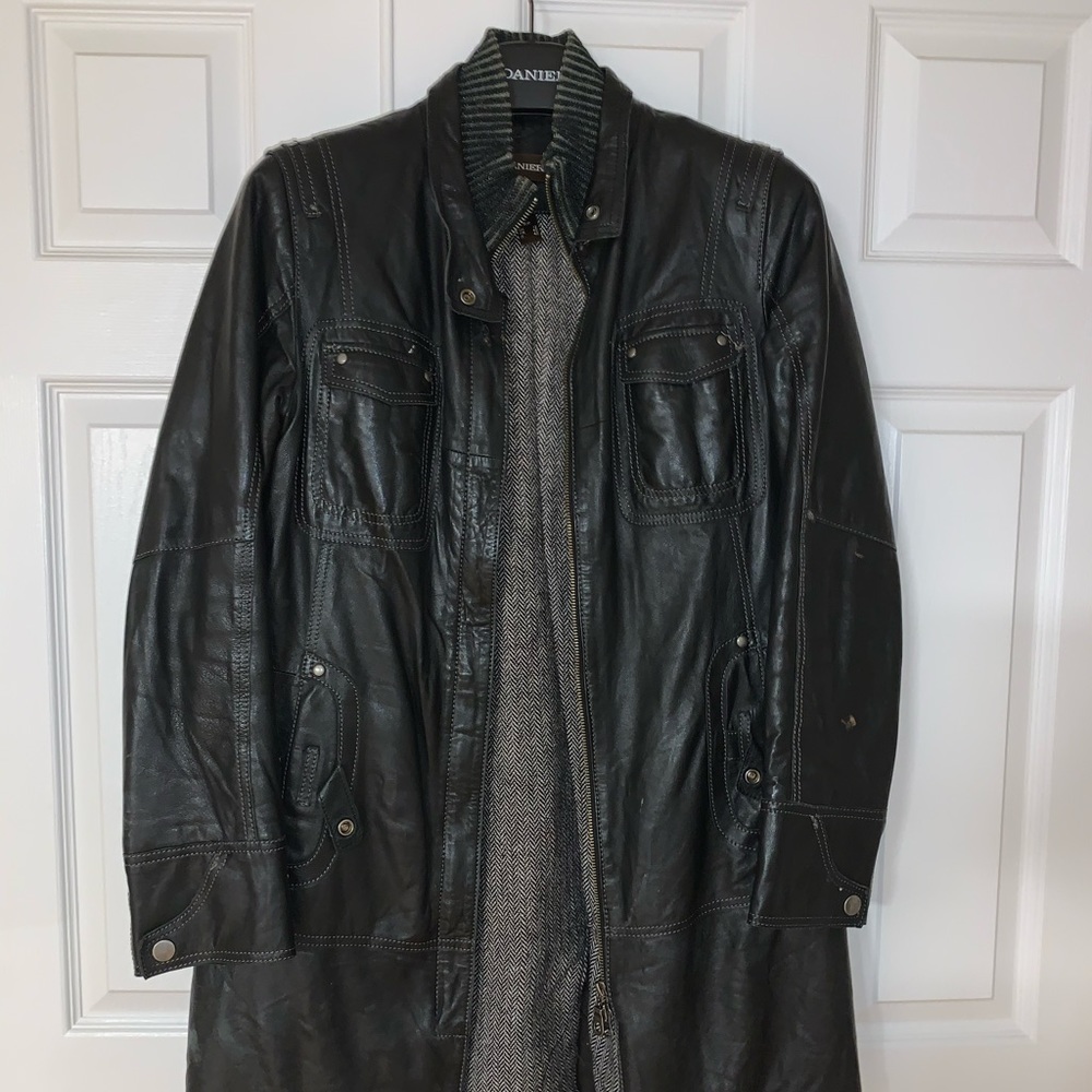 Leather jacket
